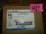 NIB Steel City TX-222 3/4" EMT to 3/4" FEFMC  .. BOX OF 25 ...