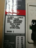Cutler Hammer HMCP015B0C Circuit Breaker 15A, 3-Pole, 600VAC-250VDC