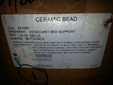 nib VAN AIR SYSTEM CERAMIC BEAD 33-0281 1/2 IN BALLS DESICCANT BED .. 90 LBS