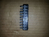 NNB SCREW DRIVER BIT SET ... AS IN PICTURE .. 4 DIFFERENT SETS, TOTAL 36 BITS