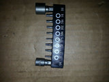 NNB SCREW DRIVER BIT SET ... AS IN PICTURE .. 4 DIFFERENT SETS, TOTAL 36 BITS