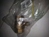 NIB Red and White Valve 5544AB Trim and Drain 1-1/4" Ball Valve