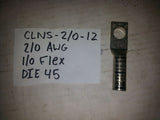 ILSCO BLACK DIE 45 2/0 AWG 1/0 FLEX CLNS-2/0-12  COMPRESSION LUG