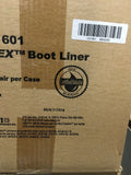 ETI OREX CS1601 BOOT LINER (Box OF 100) CERTIFIED SOLUBLE FITS ALL ELASTIC WHITE