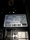 Uticor Programmable Message Display 76536-1 REV D O9 50/60