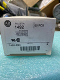 Allen Bradley 1492-EB3   (Box of 50 pcs)   End Barrier ~NIB~