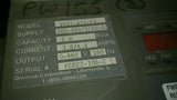 DRIVECON VFK1-415-F3 AC DRIVE 3HP qty