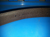KIDS GENUINE LEATHER BELT COLLEGIATE BROWN SNAKE SKIN DESIGN FANCY BUCKLE NONAME