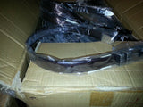 KIDS GENUINE LEATHER BELT COLLEGIATE BROWN SNAKE SKIN DESIGN FANCY BUCKLE NONAME