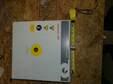 USED GRAY METAL CONTROL BOX APROX D 7"X H 11.5X W 12 ... AS IN PICTURE