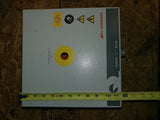 USED GRAY METAL CONTROL BOX APROX D 7"X H 11.5X W 12 ... AS IN PICTURE