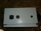 USED GRAY METAL CONTROL BOX APROX D 7"X H 11.5X W 12 ... AS IN PICTURE