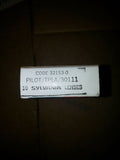 NIB Sylvania 30111 Lens, Transparent Mini Dome, Amber, Box of 10