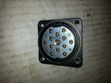 CONNECTOR 12 PIN SQUARE PANEL MOUNT