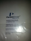 PERKINELMER TURBOMATRIX HEADSPACE SEMPLER 09936533 .. manual only .. no parts
