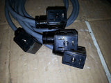 PARKER 4-PIN TO VALVE CONNECTOR CABLE AS IN PICTURE TC-ER E79496 .. EACH