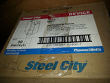 NNB STEEL BOX EXTENDER 1GANG, Thomas Betts SBEX, 785991124007 7/8" .,, EACH