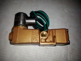 NNB Versa VSG-3321-SC 0053 Solenoid Brass MA 12 VDC 40-120 PSI