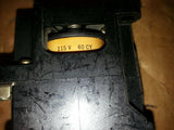 FUJI ELECTRIC CONTROL RELAY SRC50 - 3UL 3/I  115 VAC