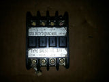 FUJI ELECTRIC CONTROL RELAY SRC50 - 3UL 3/I  115 VAC