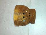 WARD ENDCAP STRAINER SPRAYER SUCTION PROTECTION FLOW DISTRIBUTION ..EACH RUSTED