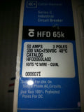 CUTLER-HAMMER SERIES C HFD 65K 60AMPS 3POLES 600VAC-250VDC 40C C/N.HFD3060LA02