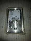 HUBBELL S13 STAINLESS STEEL SMOOTH TYPE .... LOT OF 7 ...