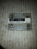 42-1421 NEEDLE ,21GA,1/4",SS ... 12/PACK