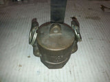FIRETRUCK HOSE CONNECTOR 20V BRASS QUICK .. AS IN PICTURE ...