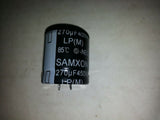CAPACITOR H80AP 270 MFD 450V SAMXON ....EACH CAPACITOR