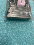 TUBING GANG CLAMPS, 316SS, 3/8" X 4 LINE, LOT OF 25
