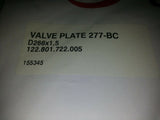 VALVE PLATE 277-BC D266X1,5 122.801.722.005 155345