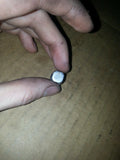 STAINELSS STEEL THREADED PLUG .. MAY BE 1/2" ...7/LOT