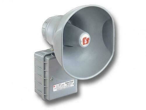 NIB Federal Signal Selectone Siren 300GCX-120 Gray W/ UTM