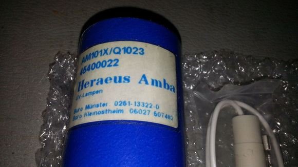 HERAEUS AMBA AM101X Q1023 UV LAMP A654523