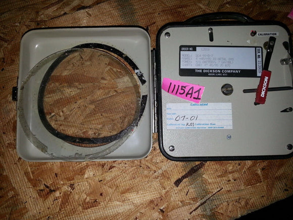 DICKSON SC4-90-B-7 CHART RECORDER