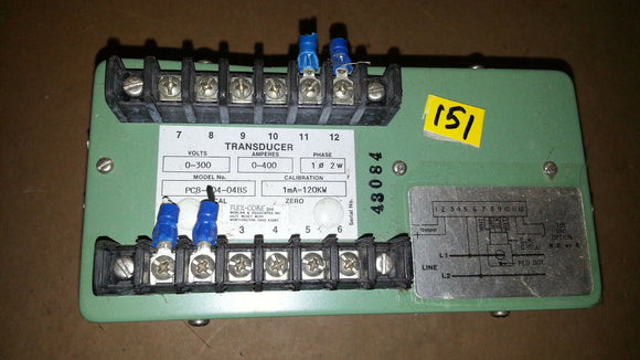 FLEX CORE PC8-004-04BS DC WATT TRANSDUCER
