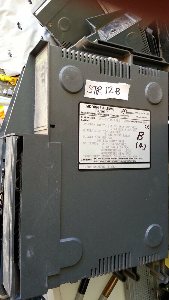 GIDDINGS & LEWIS 502-03786-02R4 ENCODER INPUT CARD PIC900 QTY