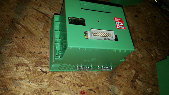PHOENIX CONTACT 2719331 USED IBS STME 24 MA-FT SUBMASTER MODULE .as in pic