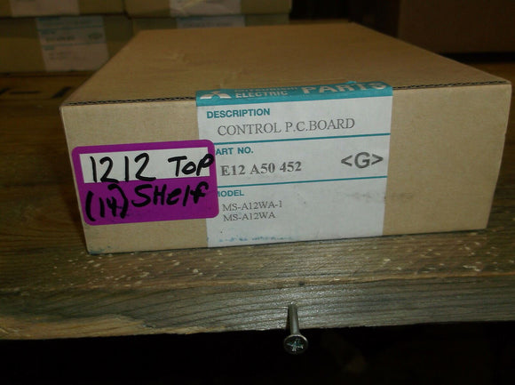NIB MITSUBISHI CONTROL P.C. BOARD E12 A50 452