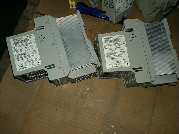 ALLEN-BRADLEY 160-BA03NSF1 SER. C FRN. 7.06 W/ REMOTE PROGRAMMIN ADAPTER .. EACH