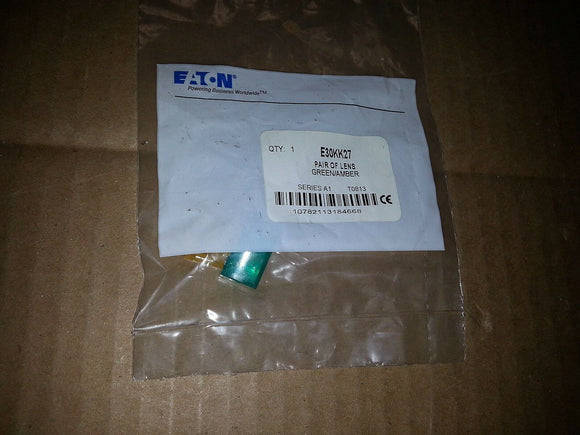 NIB CUTTELER HAMMER E30KK27 GREEN AMBER PAIR OF LENSE