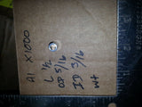 nnb METAL RING WASHER SPACER 101GM OD 1.5", ID 13/16, THICK 5/8 ,, EACH QTY
