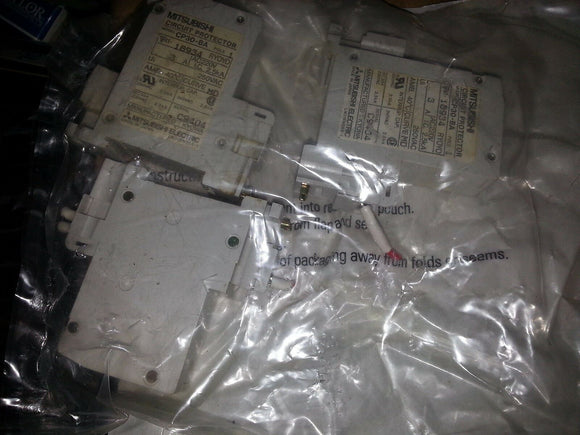 Mitsubishi Circuit Protector CP30-BA , 3 amp , 1 pole ... each