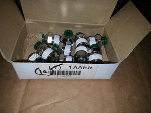 nnb Parker 3/8" MNPT x 1/4" Tube Connector W68PLP-4-6 .. EACH connector