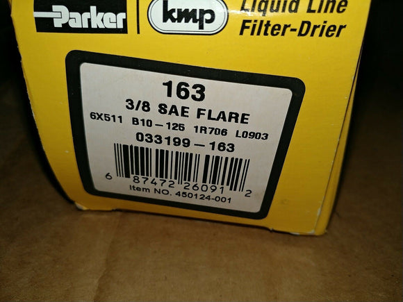 Parker Hannifin Corporation B10-125 Liquid Line Drier 163 1R706