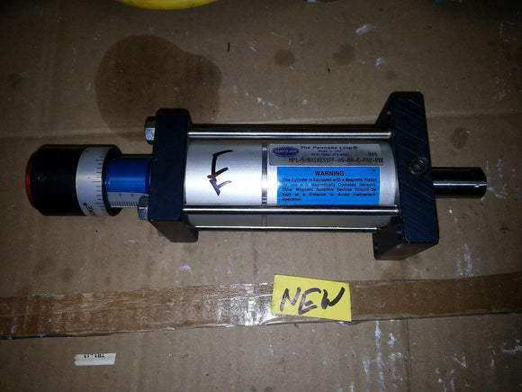 FABCO AIR PANCAKE CYLINDER MP1 - 5 8X1X2X1FF AS BR E PA2 PB2 W/ DIAL-A-STROKE