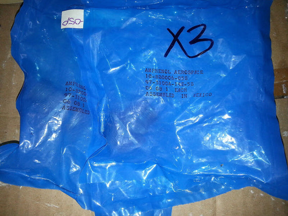 NIB AMPHENOL 97-3100A-14S-5S Circular Connector 10-820006-05S ,,, EACH