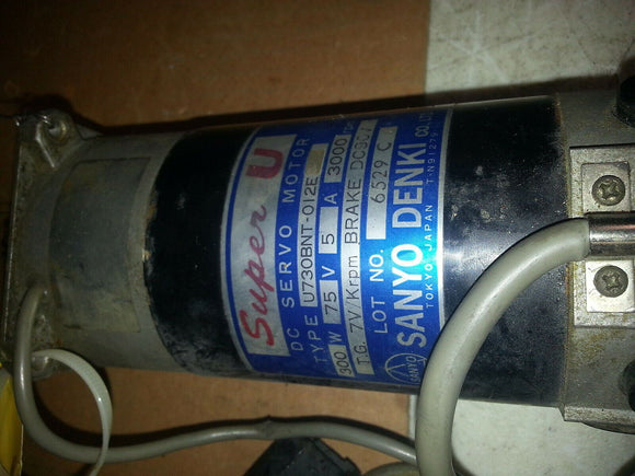 Sanyo Denki U730BNT-012E Motor