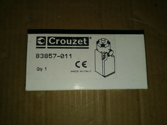 NIB Crouzet Industrial Limit Switch 83 857 011 2 pole 1 N/O 1 N/C 83857